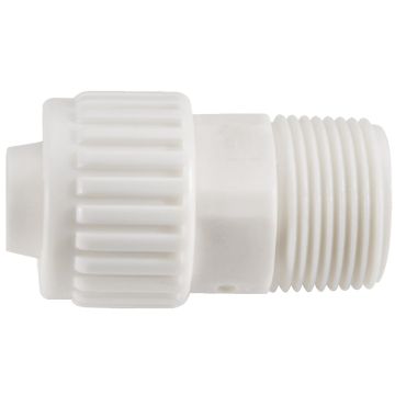 Flair-It 3/4 In. x 3/4 In. Poly-Alloy Male Pipe Thread Adapter