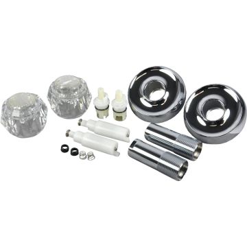Danco Delta Chrome Remodeling Tub & Shower Trim Kit, 2-Handle