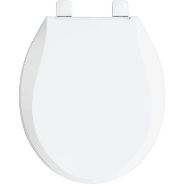 Kohler Cachet ReadyLatch Quiet-Close Round Toilet Seat with Nightlight, White