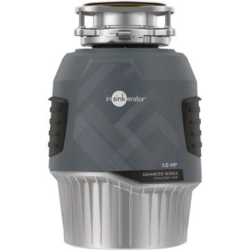 Insinkerator Evolution 1 HP Garbage Disposer, 10 Year Warranty