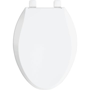 Kohler Cachet ReadyLatch Quiet-Close Elongated Toilet Seat with Nightlight, White