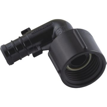SharkBite PEX-B 1/2 In. x 1/2 In. Poly Alloy Barb Swivel Elbow Adapter (5-Pack)