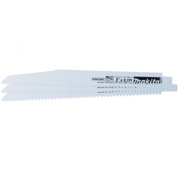 Makita 9" Demolition Recipro Saw Blade, 6TPI, 3-Pack