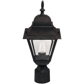 Canarm Black Incandescent Post Light Fixture