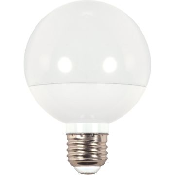 Satco 40W Equivalent Warm White G25 Medium LED Decorative Globe Light Bulb