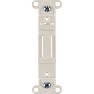 Leviton Light Almond Blank Toggle Wall Plate Insert