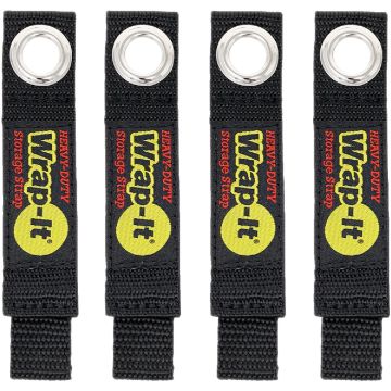 Wrap-It Storage 7 In. x 1 In. Heavy-Duty Straps (4-Pack)
