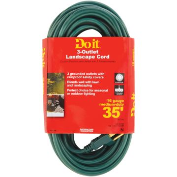 Master Electrician 35 Ft. 16/3 Medium-Duty Extension Cord