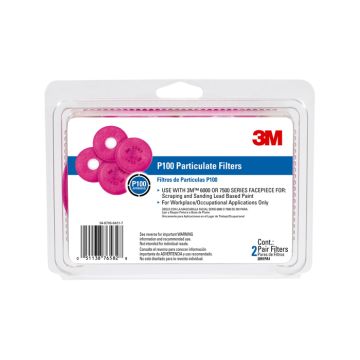 3m Particulate Filter P100 4/Pkg