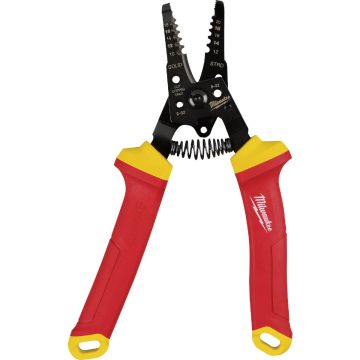 Milwaukee 8 In. 1000V Insulated Wire Stripper & Cutter