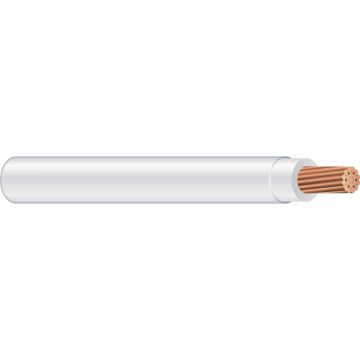 Southwire SIMpull 500 Ft. 6 AWG Stranded White THHN Electrical Wire