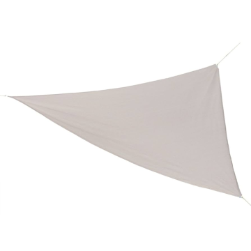 10' x 10' Coolaroo Ready-To-Hang Shade Sail Triangular Color - Pebble