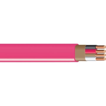 Romex 250 Ft. 10/3 Solid Pink NMW/G Electrical Wire