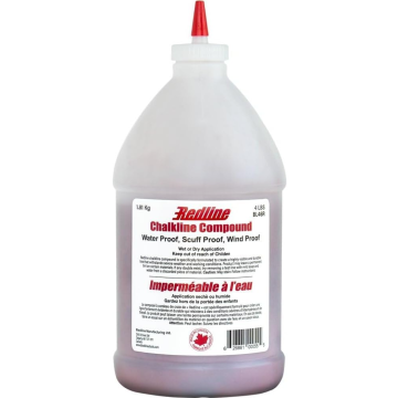 4lb Red Water Proof Chalk Line Compound