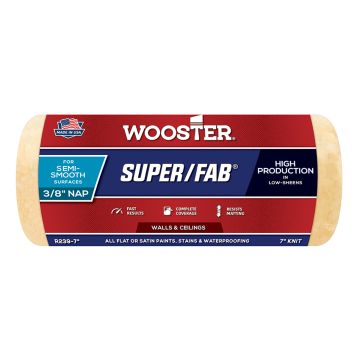 7" Super/Fab Roller Cvr 3/8"