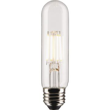 Satco 40W Equivalent T10 Medium Base 2700K Clear LED Bulb (2-Pack)