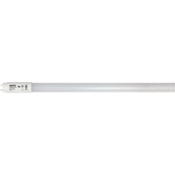 Satco 75W Equivalent 18 In. Cool White T8 Bi-Pin Ballast Bypass LED Tube