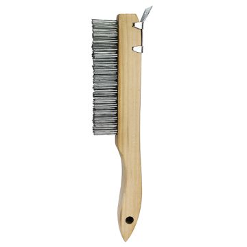 Premier Wire Brush W/Scraper
