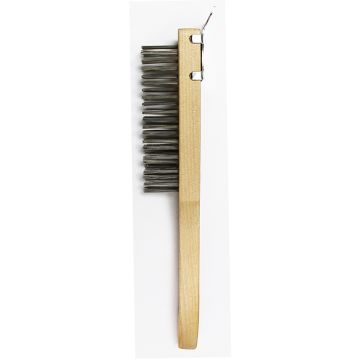 Premier Hd Wire Brush W/Scraper