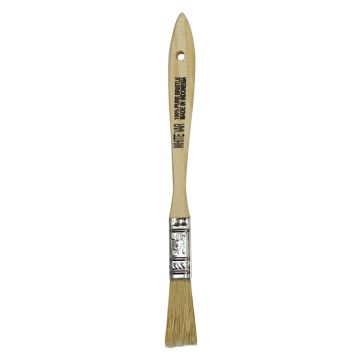 1/2" White Natural Bristle Bru