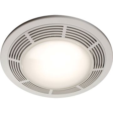 Broan-NuTone 100 CFM 5.0 Sones 120V Bath Exhaust Fan with Light