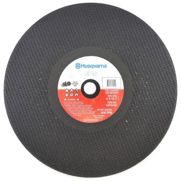 Husqvarna EHS Red Abrasive Blade For Concrete/Masonry 14" X 1"