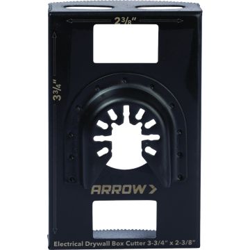 Arrow 2-7/8 In. x 3-3/4 In. Single Gang Box Cutter