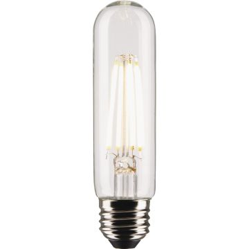 Satco 60W Equivalent T10 Medium Base 2700K Clear LED Bulb (2-Pack)