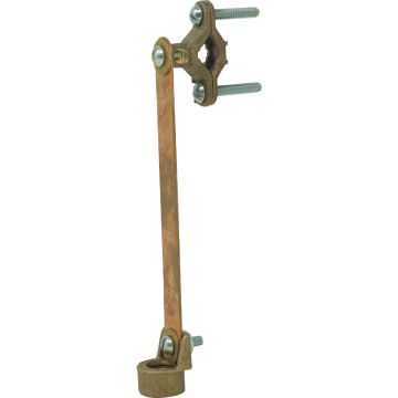 Southwire #10 SOL to #2 STR Bronze Ground Clamp with Strap & 1/2 In. Hub