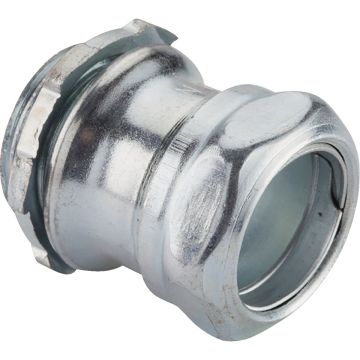 Halex 3/4 In. EMT Steel Compression Connector (5-Pack)