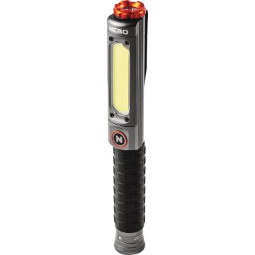 Nebo Big Larry Rechargeable 600 Lm. Flashlight & Worklight Combo