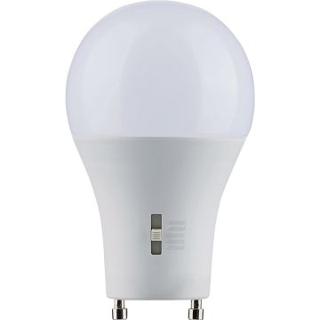 Satco 75W Equivalent 5CCT-Selectable A19 GU24 Base Dimmable Traditional LED Light Bulb