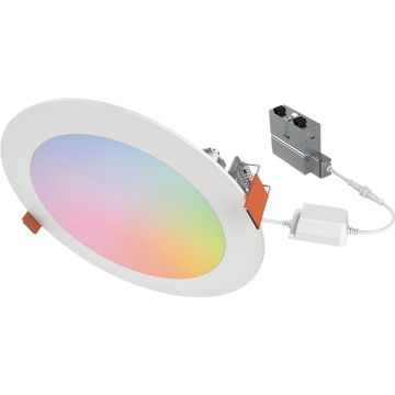 Halo 6 In. White CCT Tunable Smart LED Downlight Connected by WiZ Pro, 900 Lm.