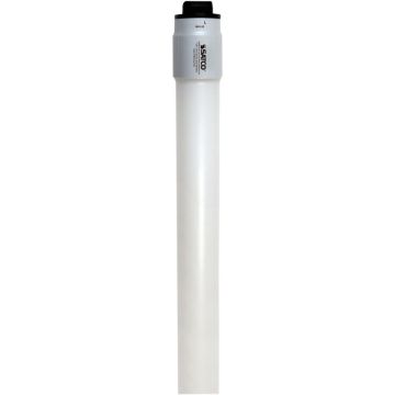 Satco 110W Equivalent 96 in. Natural Light T8 Recessed Double Contact LED Tube Light Bulb
