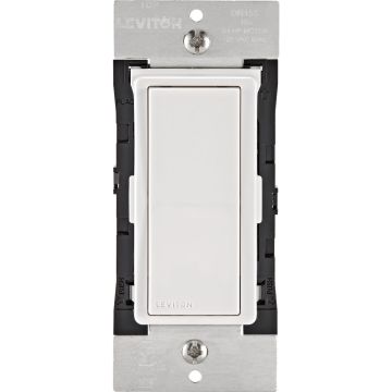 Leviton Decora Smart 15A Rocker Wireless Light Switch, White