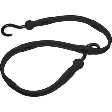 The Perfect Bungee 36 In. 6-in-1 Adjustable Polyurethane Bungee Strap, Black