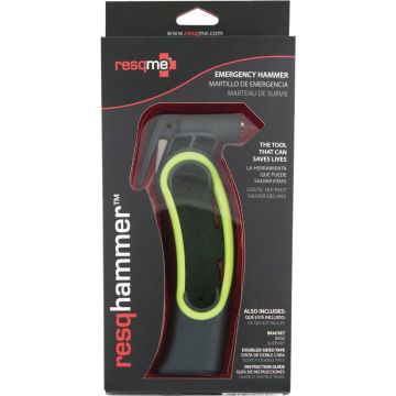 Resqme Hammer and Cutting Blade Car Rescue Tool