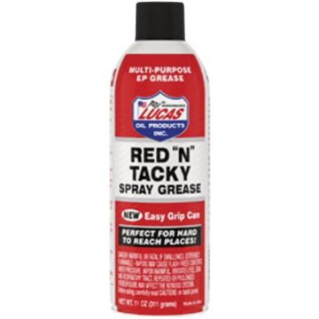 Lucas Oil 11 Oz. Red N Tacky Grease Aerosol