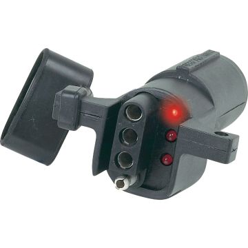 Hopkins Towing Solutions 6-Round to 4-Flat LED Test Adapter
