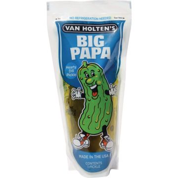 Van Holten's Big Papa Dill Pickle in a Bag