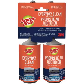 Scotch-Brite Everyday Clean 4 In. x 36.9 Ft. Lint Roller