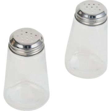 Gemco 3 Oz. Glass Salt & Pepper Shaker Set