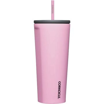 Corkcicle 24 Oz. Cold Cup in Sun-Soaked Pink