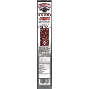 Old Trapper Peppered Kippered Steak Jerky