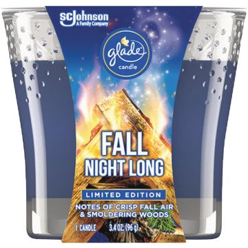 Glade 3.4 Oz. Fall Night Long Candle