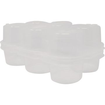 Roots & Harvest SafeCrate Pint Jar Storage Container (6 Jar Capacity)