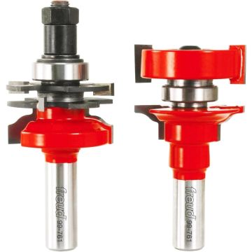 Freud 1/2" Premier Adjustable Rail & Stile Set (Ogee Profile) Shank