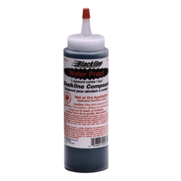 8oz Black Water Proof Chalk Line Compound