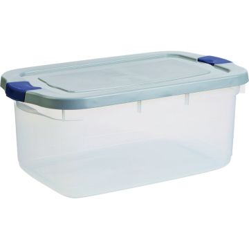 Rubbermaid Roughneck 50 Qt./47.3L Clear Storage Tote