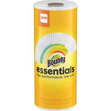 Bounty Essentials Full Sheet Paper Towels (1 Single Plus Roll)